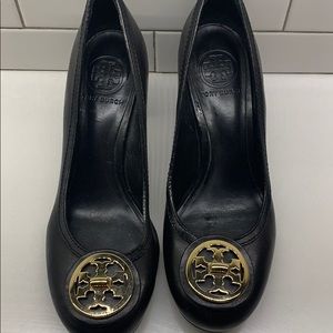 Negotiable Black Tory Burch classy 3 in’ Heels